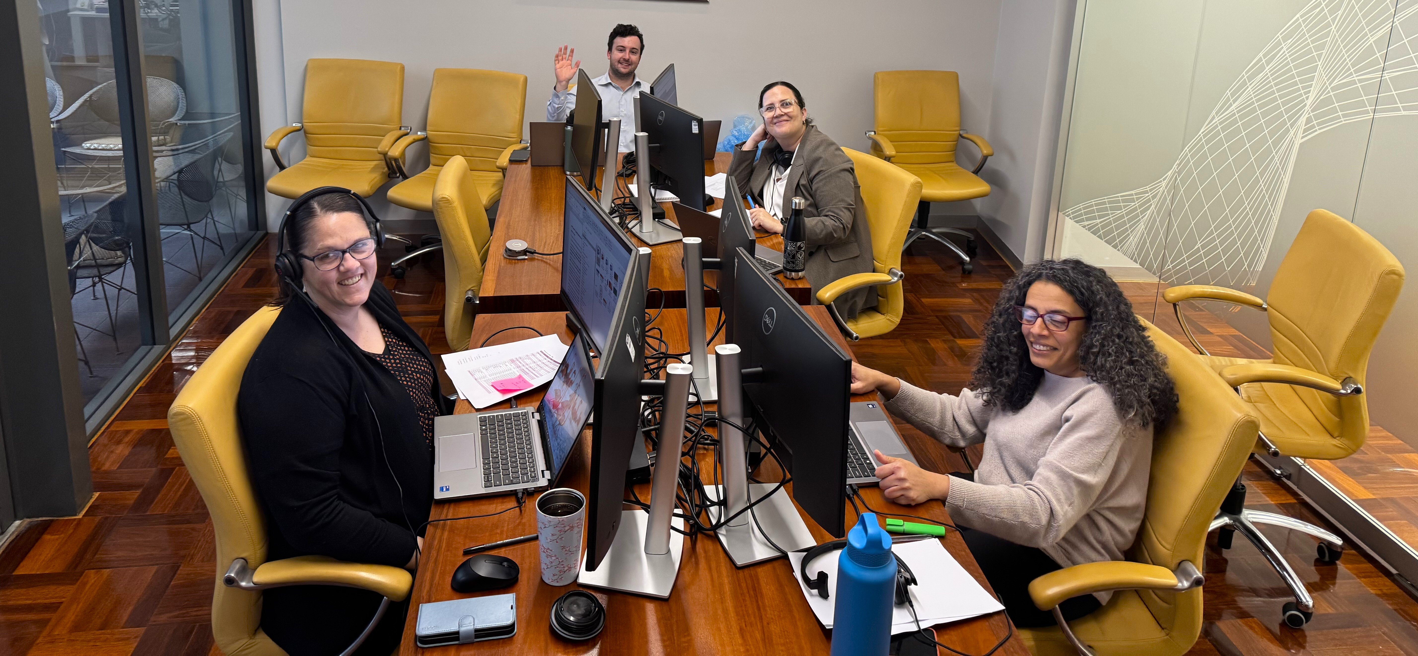 EVP Town Hall Control Room